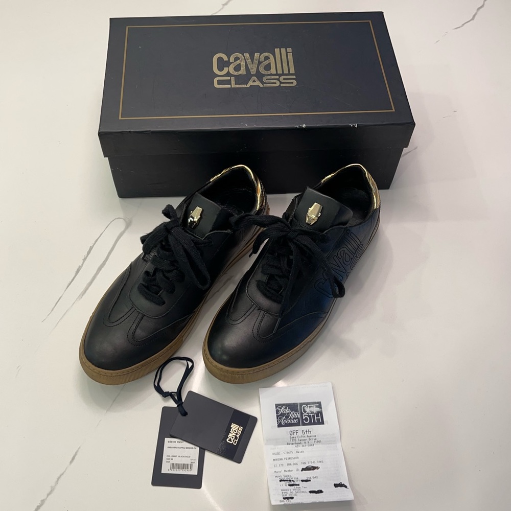 Roberto Cavalli sneakers EUR size 44/US size 11 - Picture 2 of 10